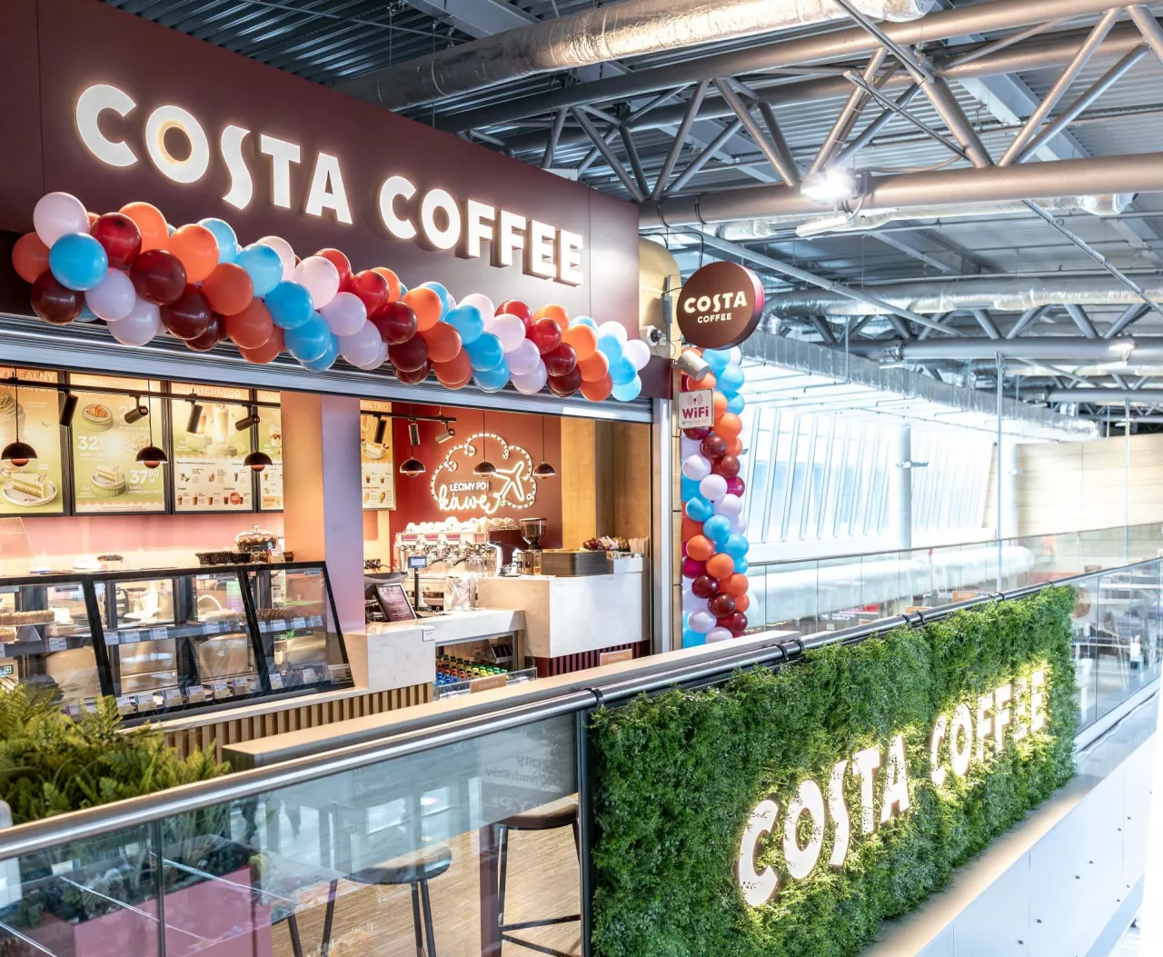 &lt;p&gt;Nowa kawiarnia na lotnisku w Modlinie.&lt;/p&gt;