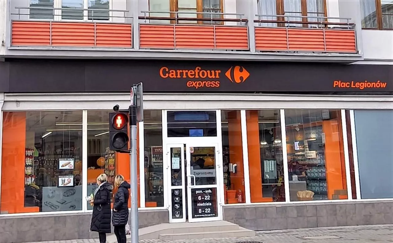 &lt;p&gt;Carrefour Express we Wrocławiu&lt;/p&gt;