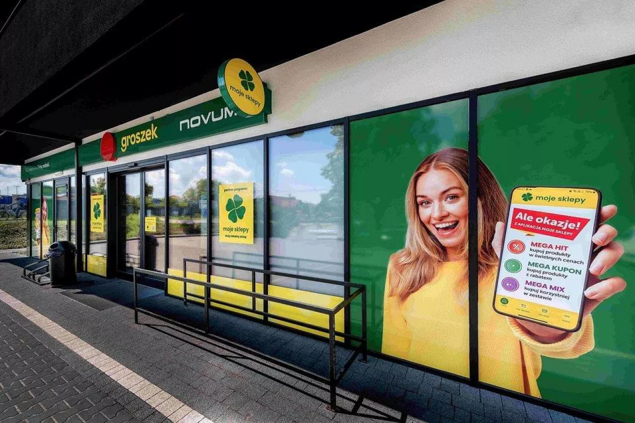 &lt;p&gt;Sklep sieci Groszek w nowym koncepcie wizualnym (fot. Eurocash)&lt;/p&gt;