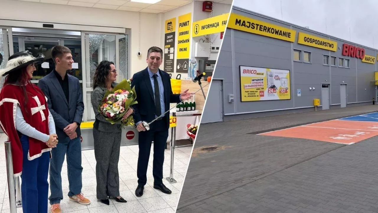 &lt;p&gt;Zamiast etatu wybrali franczyzę. Ruszył nowy sklep Bricomarché w Myszkowie (fot. Grupa Muszkieterów)&lt;/p&gt;
