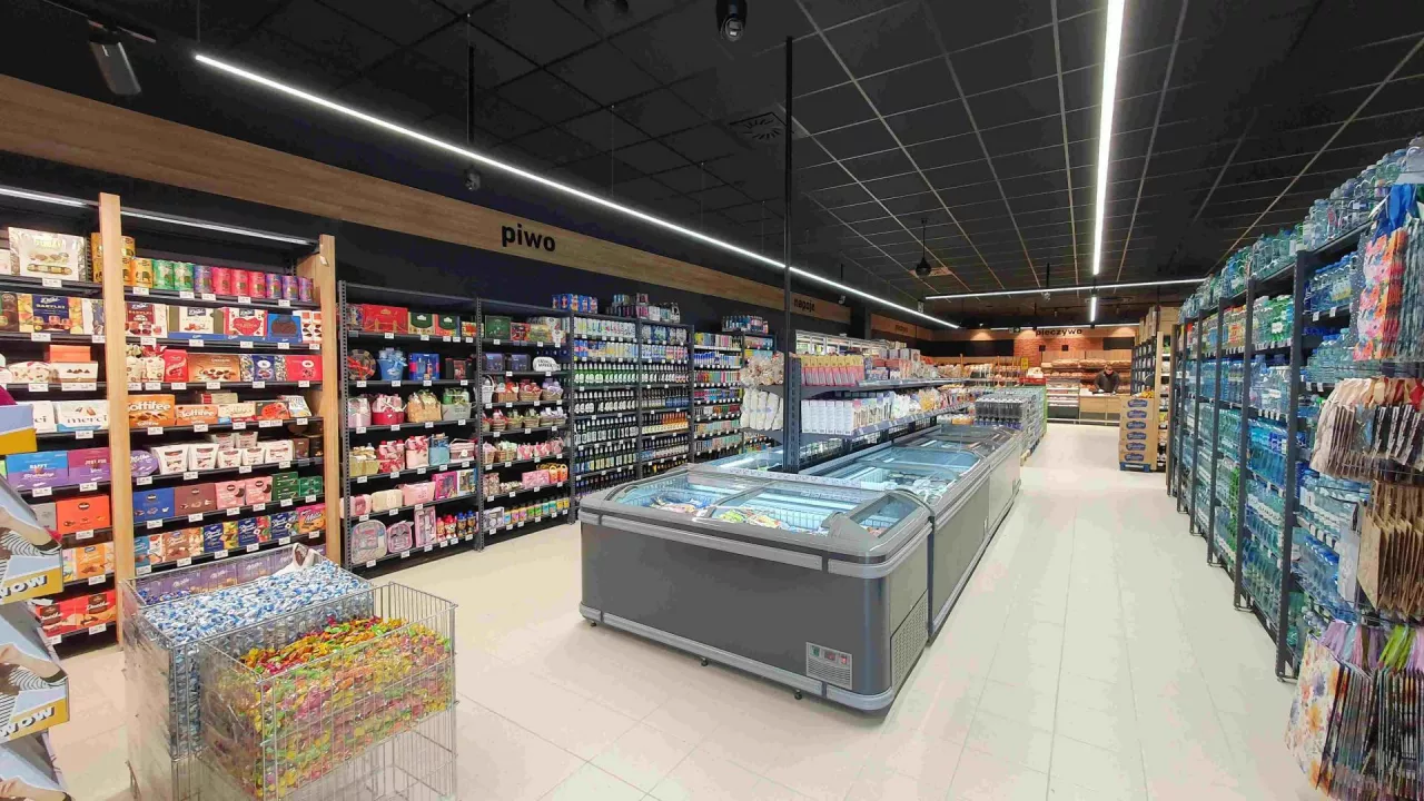 &lt;p&gt;Tak prezentuje się nowy sklep sieci Lewiatan otwarty niedawno w Krakowie&lt;/p&gt;
