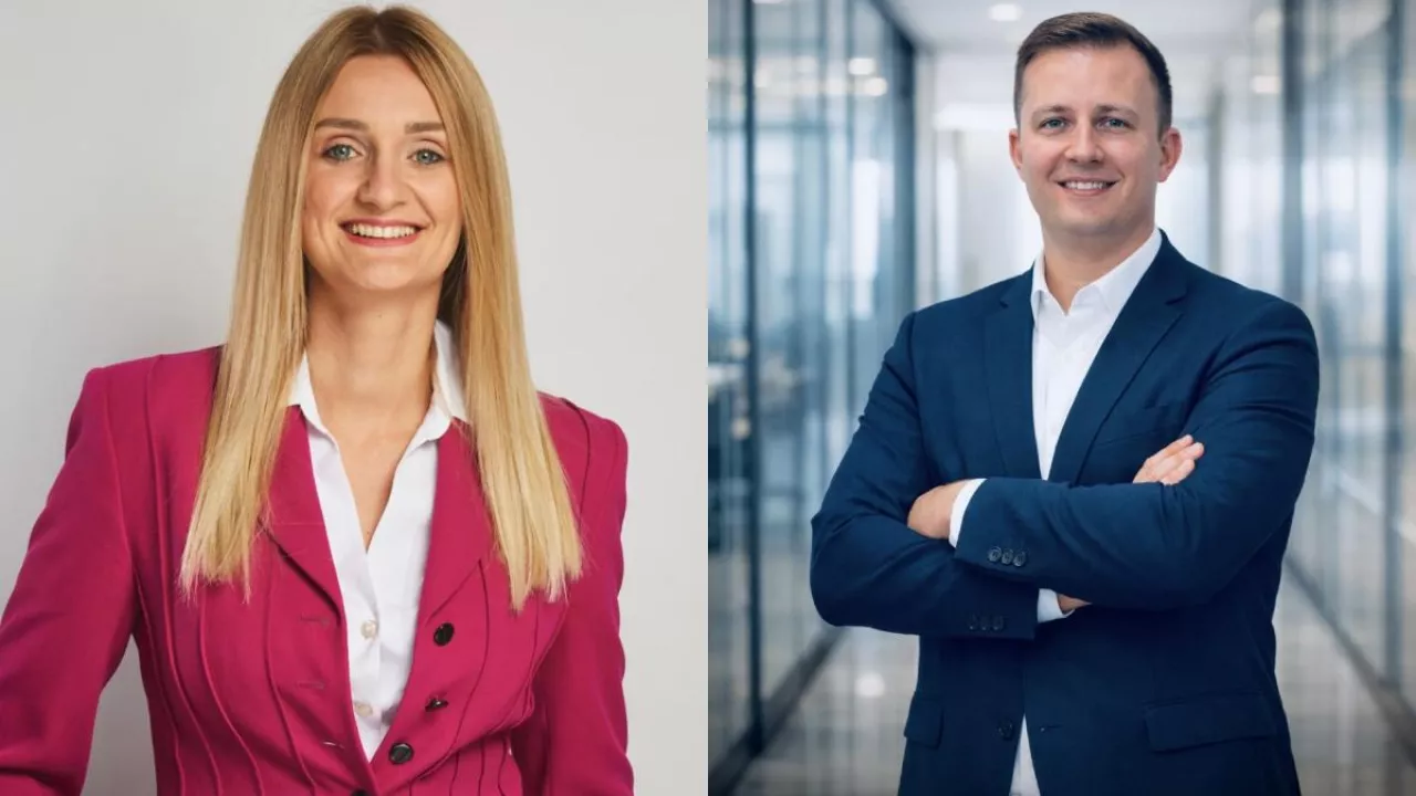 <p>Karolina Dalecka i Kamil Zalewski dołączyli do zespołu Intermarche </p>